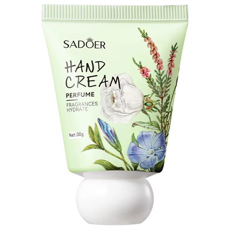 Crème éclaircissante pour les mains SADOER fraise VC (version langue étrangère) 30g