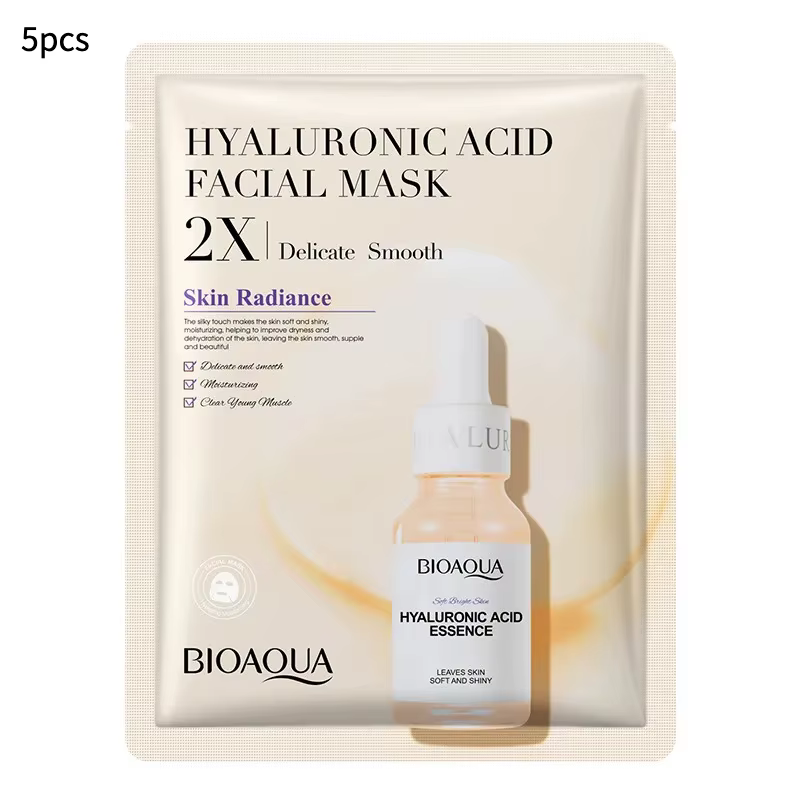 20 pièces/5 pièces Centella collagène masque Facial VC hydratant rafraîchissant feuille masques acid