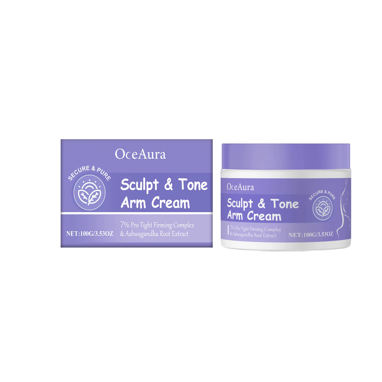Crème raffermissante pour les bras Sculpt & Tone, élimine les rides, liftant la peau, anti-affaissem