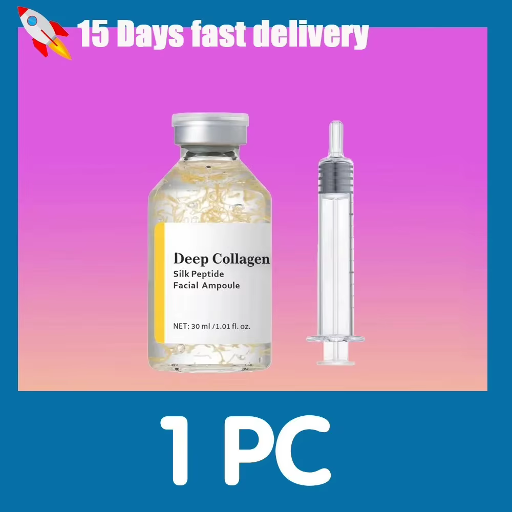 Sérum anti-âge pour le visage avec collagène et complexe de 30 peptides, raffermissant et tonifiant 