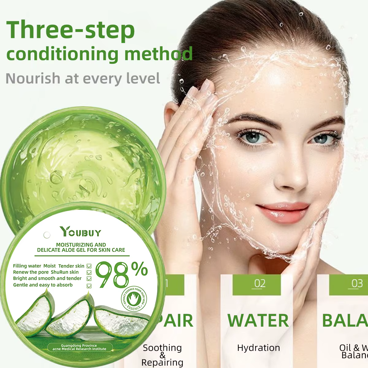 Youbuy-Gel hydratant pour le visage, produit de soin de la peau éclaircissant, rentabilité