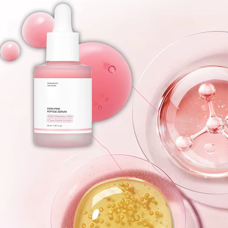 Sérum au collagène peptidique, élimine l'essence d'acné, améliore l'éclat de la peau, fournit une hy
