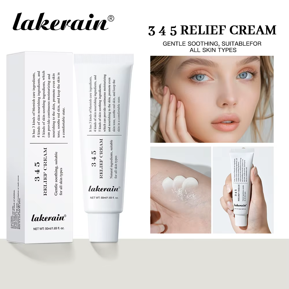 3 4 5 crème de soulagement adresse imperfections nourrir la peau et fournir soin apaisant Lifting du