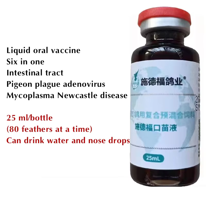 Stauffer-Médicaments pour pigeons, Allemagne, Vaccin Oral, Liquide Xexin, Produits Newtown, AdenovVI