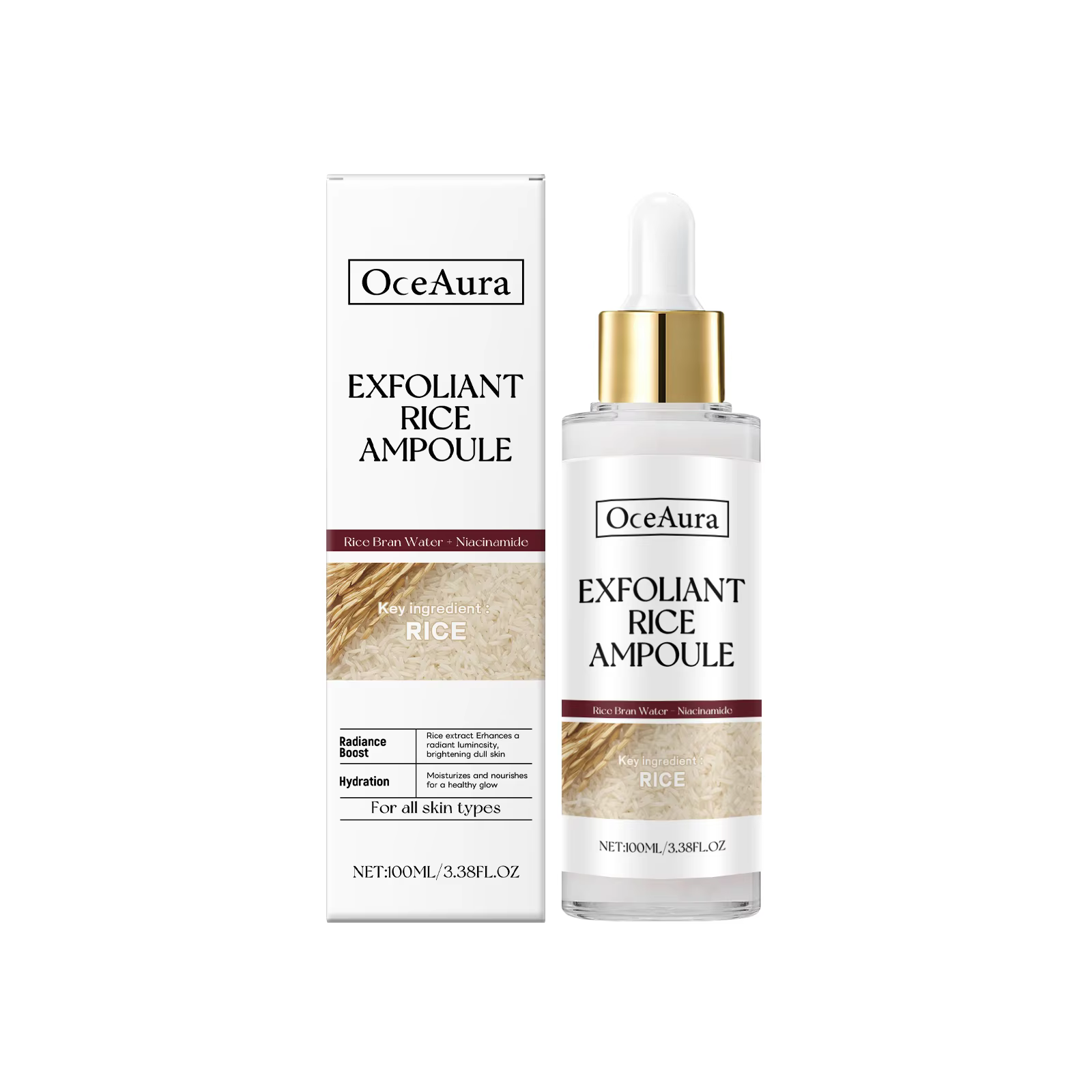 Sérum exfoliant pour le visage, nettoyage des Pores, élimine les peaux mortes, purifie, contrôle de