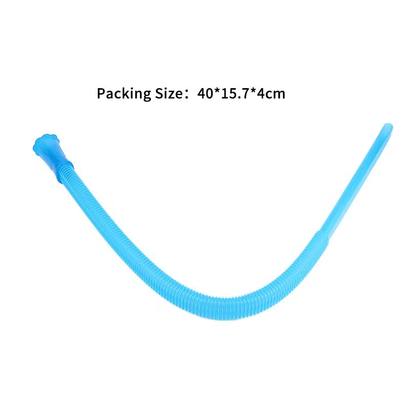 Tuyau de nettoyage de conduit pour aspirateur, outil portable anti-peluches, accessoire flexible pou