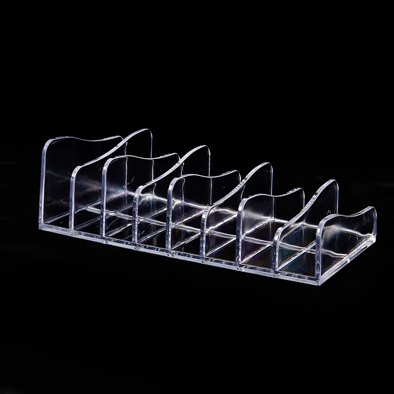 IQUE Table-Boîte de rangement cosmétique T1, bureau MELSync der, maquillage transparent, fard à barr