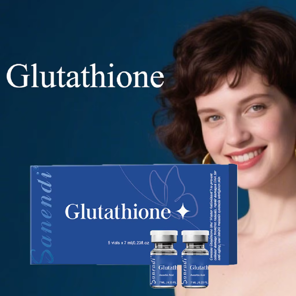 Sanendi PDRN Saumon ADN VITAMINE C Glutathion Peau Sensible Muscle Éclaircissement et anti-âge Utili