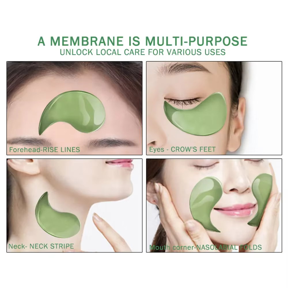 Masque pour les yeux hydratant, 60 pièces, concombre, myrtille, extrait de fruits, patchs pour les y