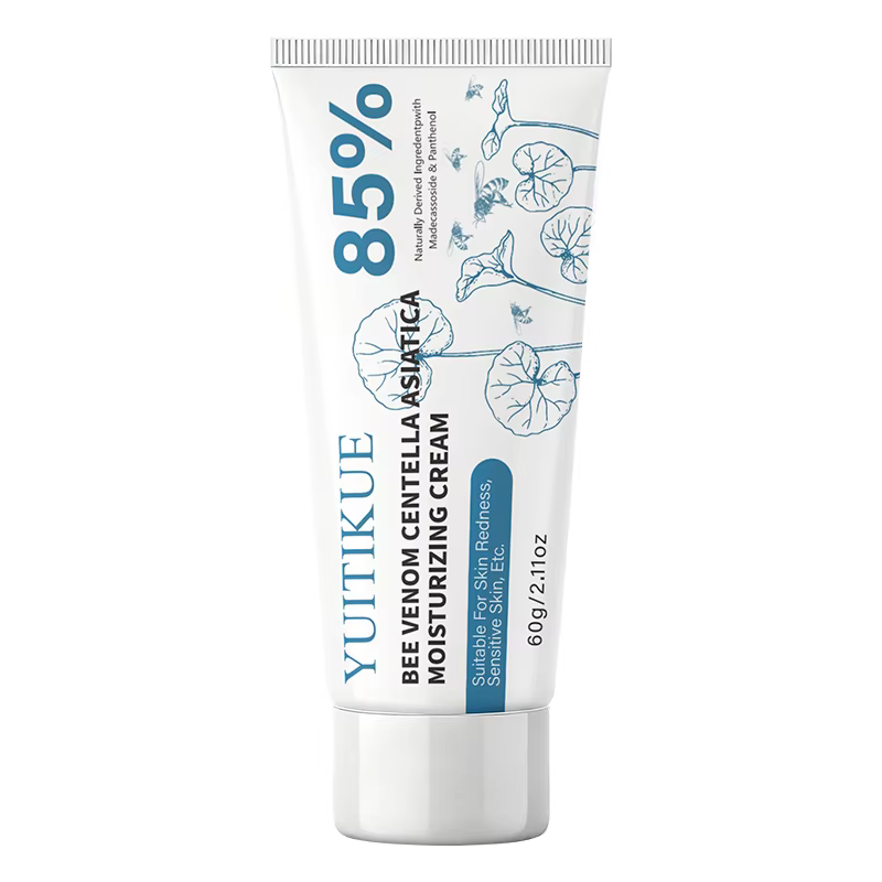 Crème YUITIKUE 85% Centella Asiatica + venin d'abeille |   Hydratant Intensif pour Peaux Sensibles e