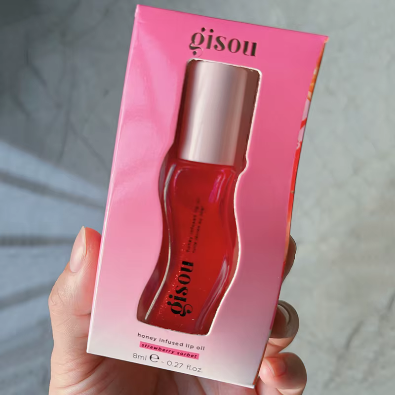 Gisou 8ml baume à lèvres hydratant huile pour les lèvres originale brillant soin des lèvres Benetitn