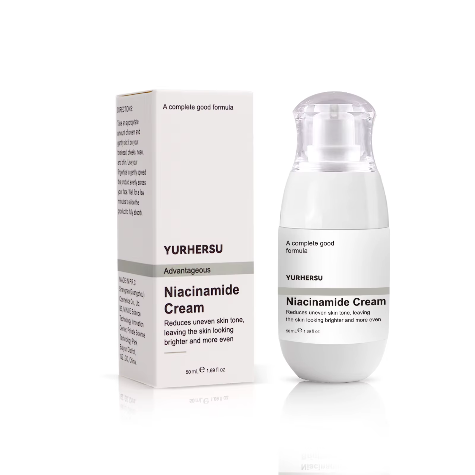 Crème pour le visage à la niacinamide, minimise les pores, hydrate, convient aux peaux grasses, hydr