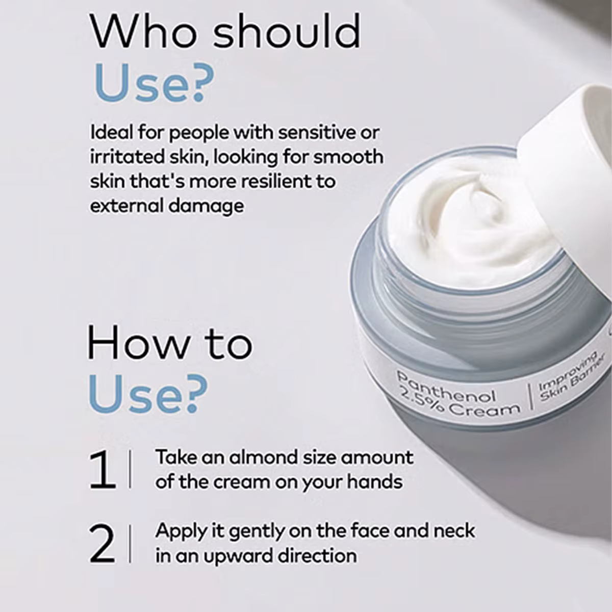 [Soldes] Crème THE FACE SHOP ALLTIMATE PANTHENOL 2.5%, apaisante ​ Hydratant, doux et réparateur de 