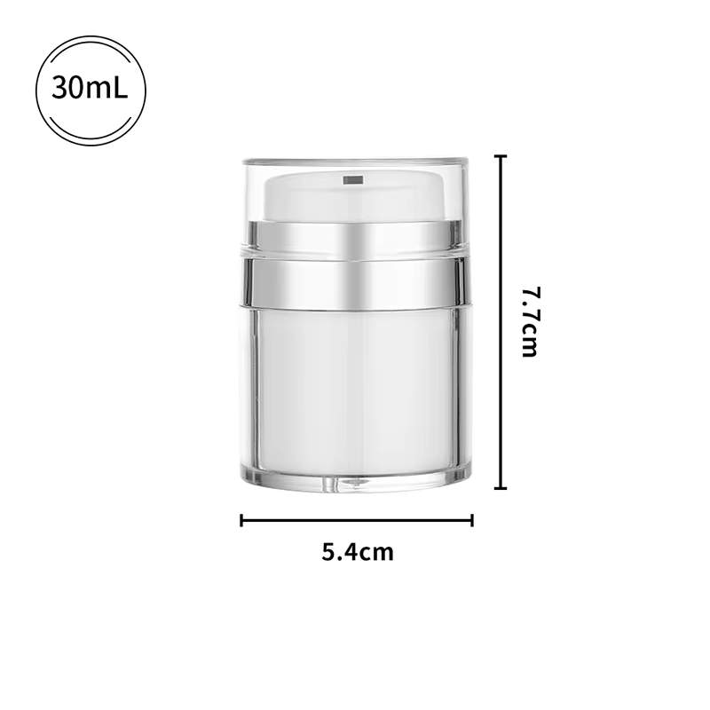 Bouteille de crème sous vide 15g/30g/50g/100g, bouteille de Lotion à pression, sous-bouteille de crè