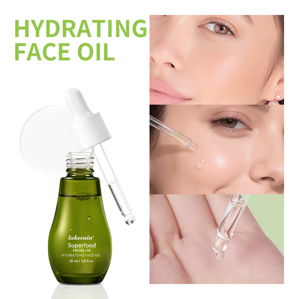 Huile hydratante pour le visage, sérum nourrissant riche en antioxydants, hydratation, améliore la p