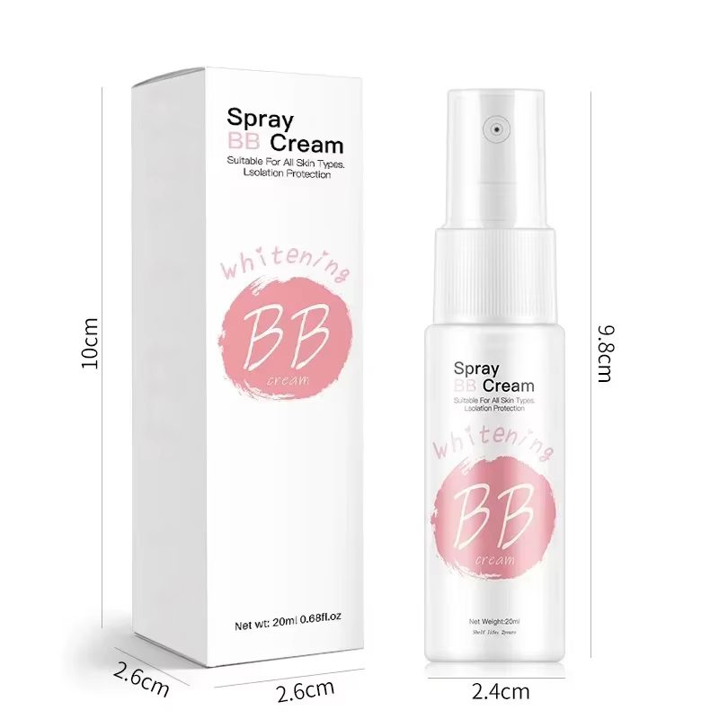 BB crème blanchissante, Base hydratante, correcteur imperméable, éclaircissant, beauté du visage, so
