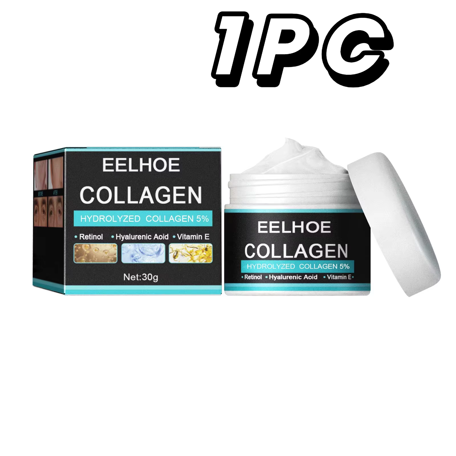 Crèmes au collagène pour hommes, crème anti-rides, anti-âge, raffermissante, hydratante, à l'acide h