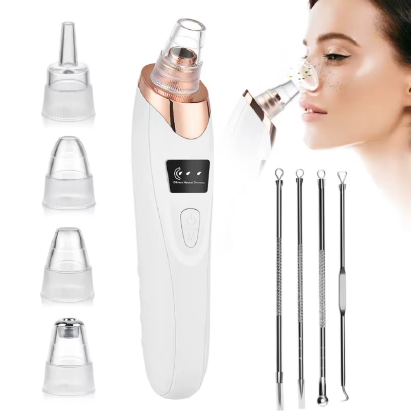 Dissolvant de points noirs pour le nettoyage du visage, machine de beauté à 3 modes d'aspiration, di