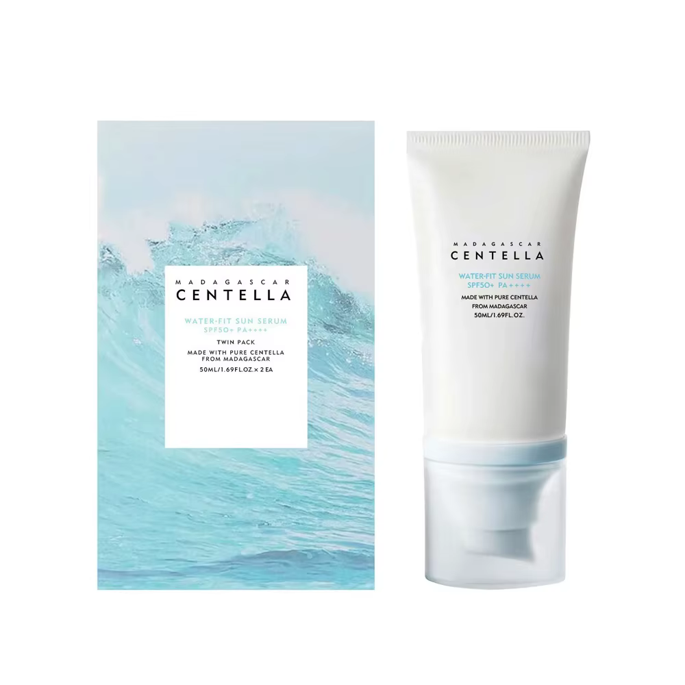 Crème solaire à la centella pour le visage, 50 + pièces, crème solaire blanchissante pour la peau, c