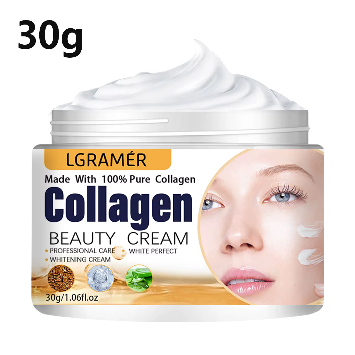 Crème anti-déformable pour les yeux, hydratante, anti-âge, lifting, nourrissante, réparatrice, au co