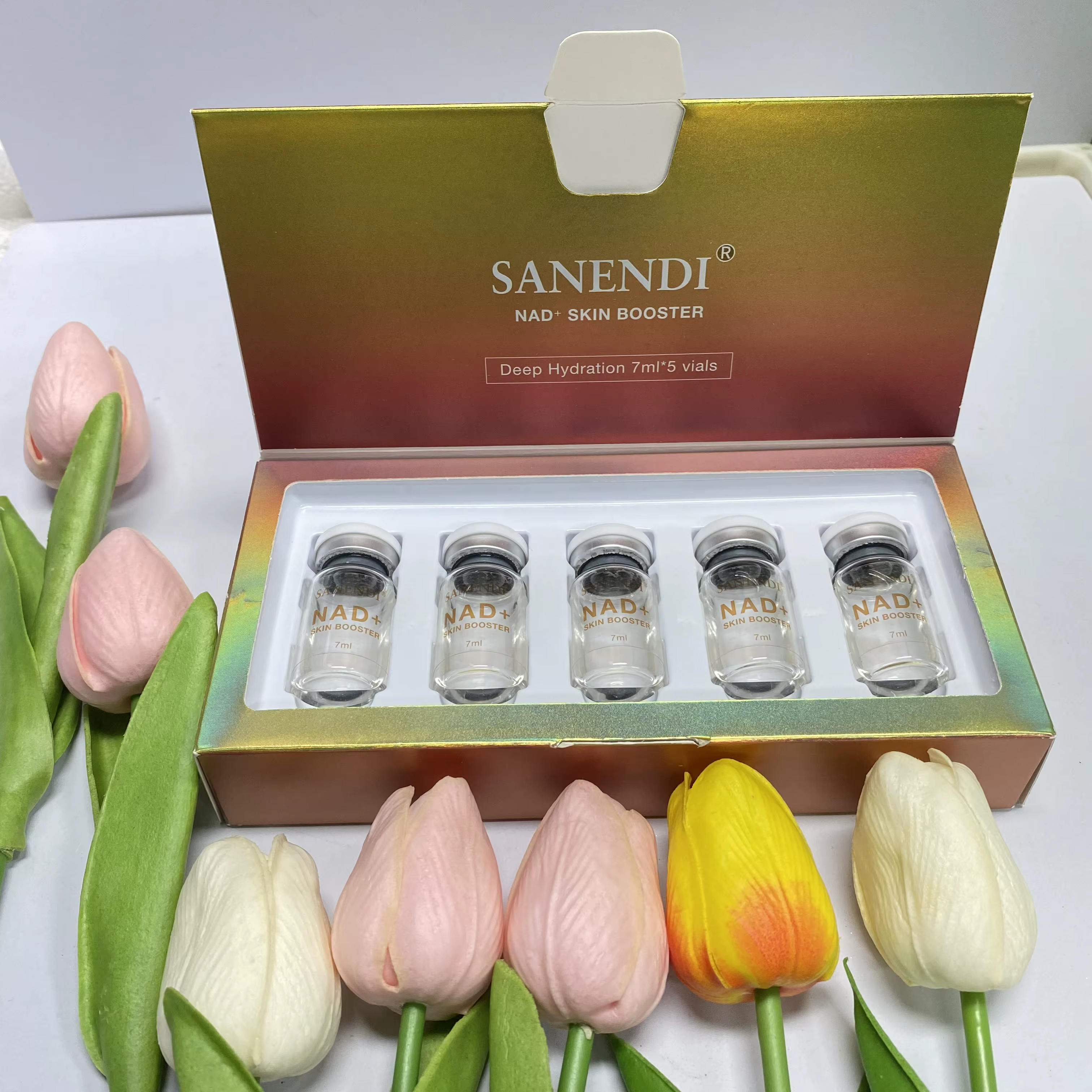 Le plus récent sérum NAD + pour le lifting du visage NAD Plus PDRN Essence Dr.Pen sérum pour le viei