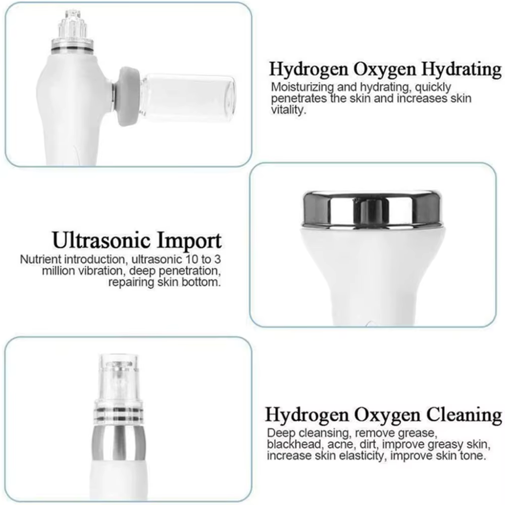 Appareil Hydro Professionnel pour GIslande du Visage, Nettoyage à l'Oxygène, Lifting, MicrodermDelhi