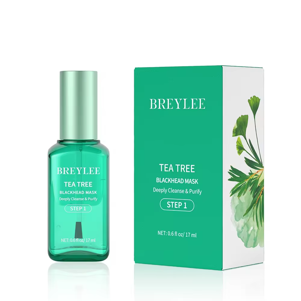 BREYLEE nouveautés arbre à thé nez bande Absorption profonde points noirs Peel Off masque dissolvant