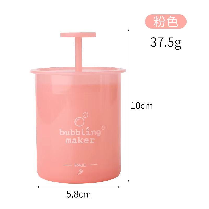 Outil de nettoyage moussant réutilisable, simple, nettoyant pour le visage, douche, bain, shampoing,