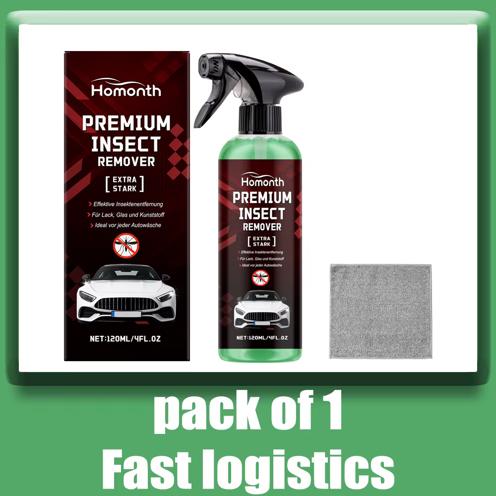 Shellac puissant, spray anti-taches d'insectes, nettoyant multifonctionnel, capable d'éliminer les t