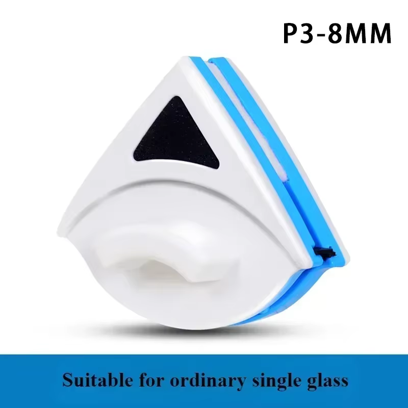 Nettoyeur de vitres magnétique double face, essuie-glace de grande hauteur avec système de Drainage 