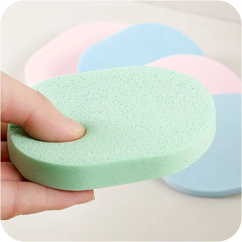 Éponge nettoyante pour le visage, tampon de lavage pour livres pour le visage, éponge SeAbropérer di
