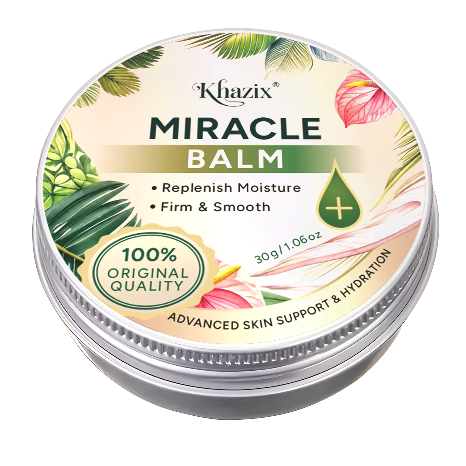 Crème au magnésium 30g, crème hydratante pour le corps non grasse avec beurre de karité, camomille e