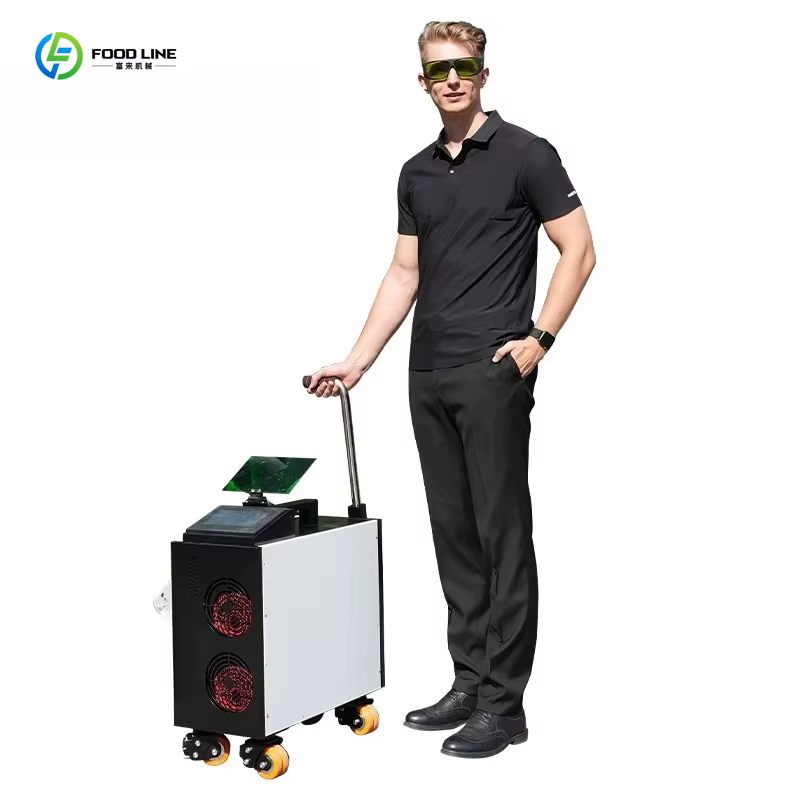 Machine de nettoyage au laser personnalisée de 1500 W, équipement industriel pour éliminer le graffi