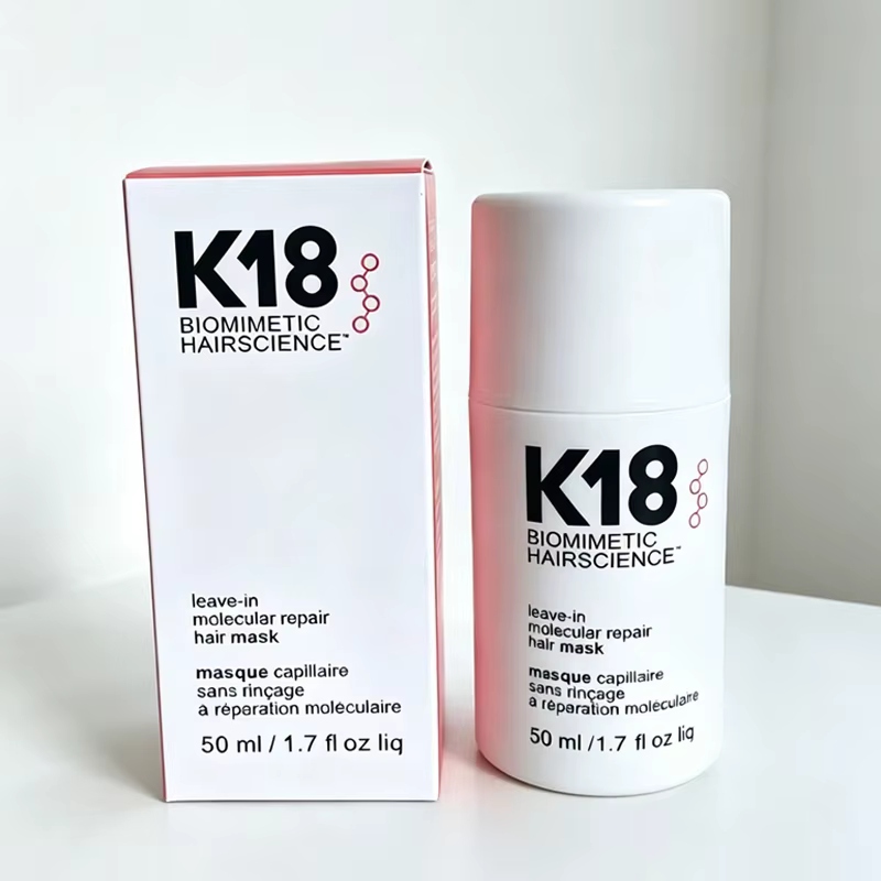 Nouveau Masque Capillaire Réparateur Moléculaire K18 Sans Rinçage 50ml 150ml – Traitement Profond à 
