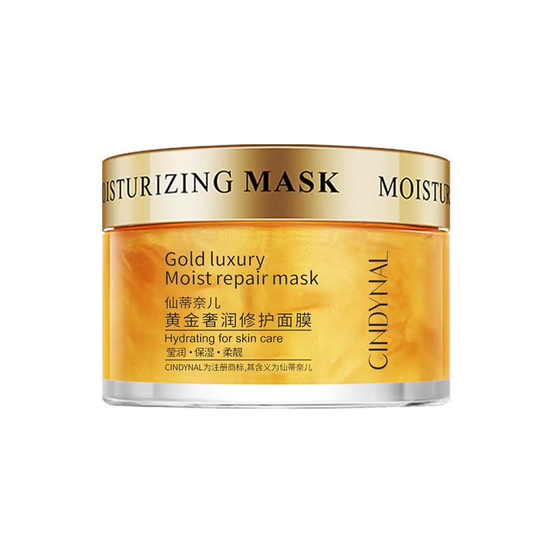 Crème pour le visage au collagène, or 24K, Anti-rides, masque blanchissant, hydraté, radieux, raffer