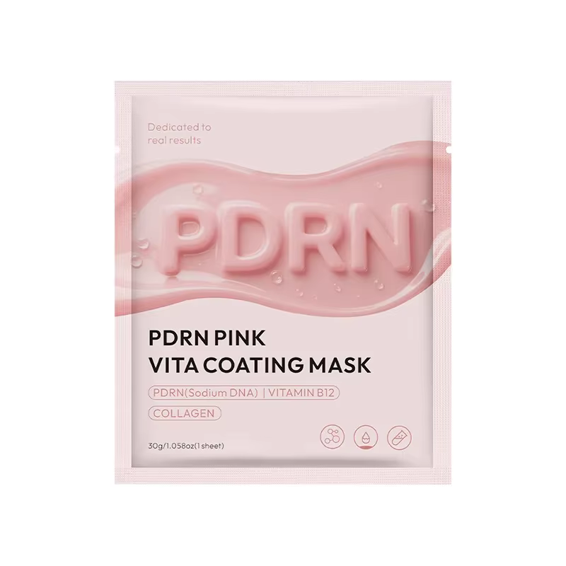 Ensemble de soins de la peau PDRN rose, masque de collagène à l'ADN de saumon, masque Vita Coating, 