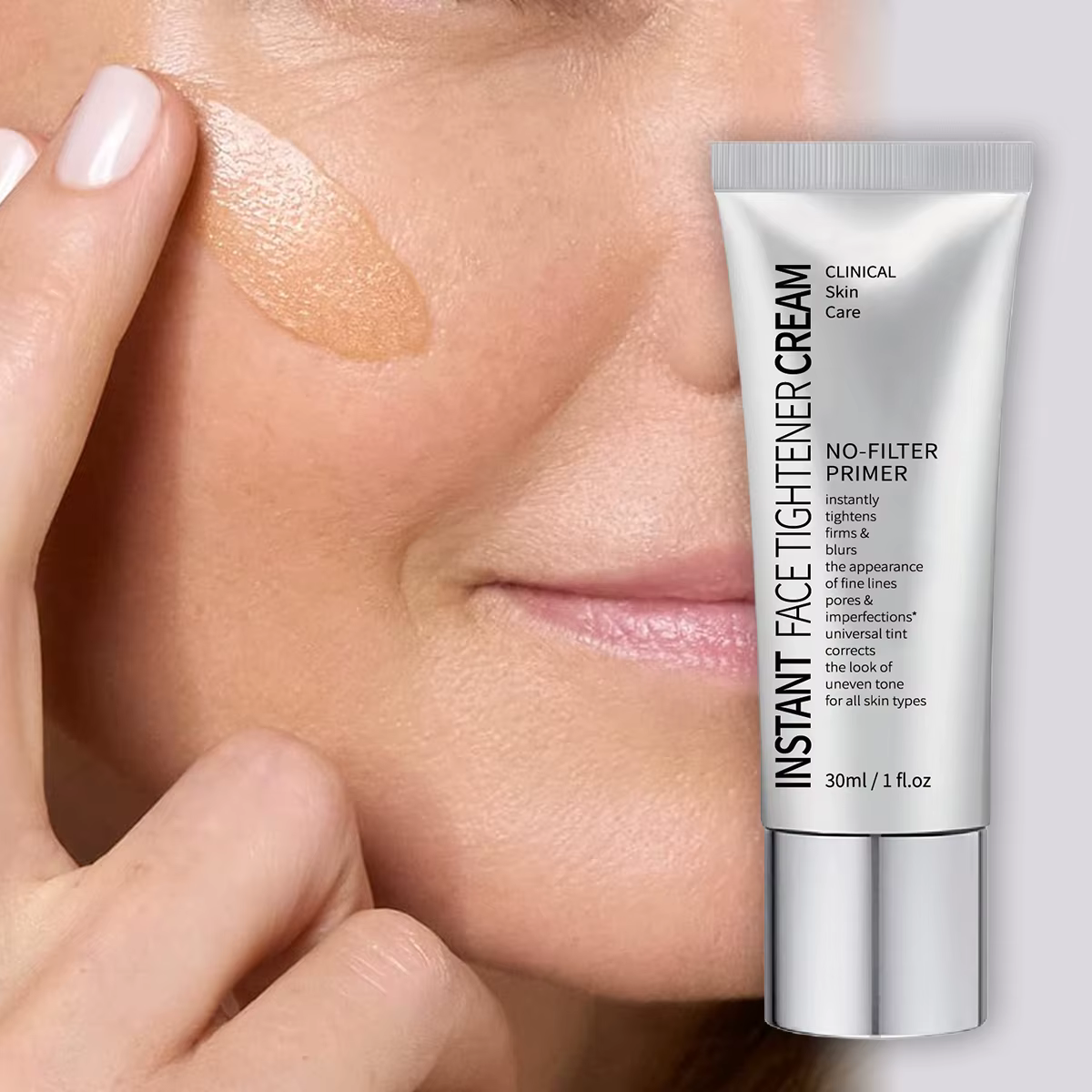 Crème raffermissante pour le visage à action rapide, hydratante avant la crème isolante, hydratante 