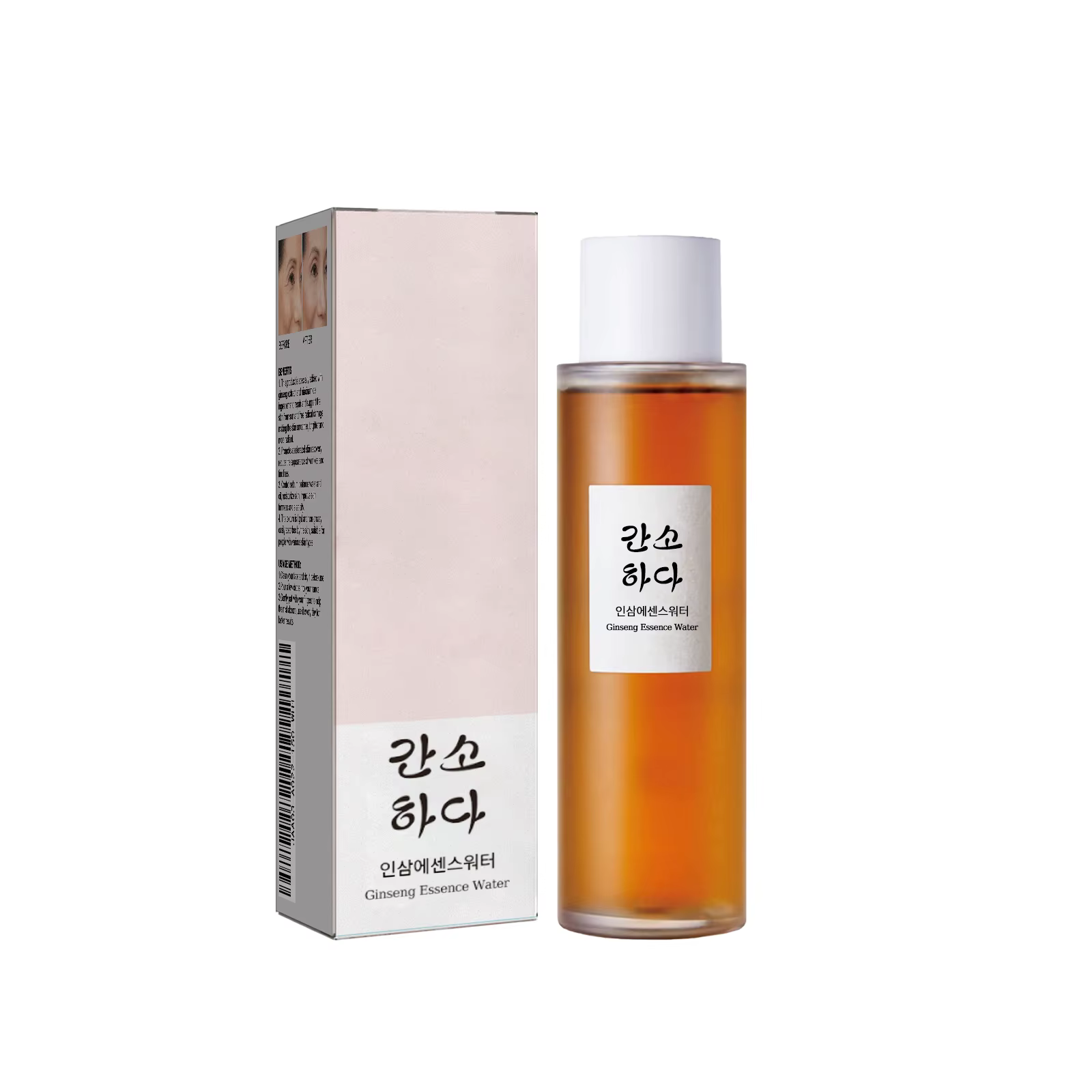 Essence de Ginseng pour le visage, hydrate, éclaircit les ridules, lisse, restaure la peau sèche et 