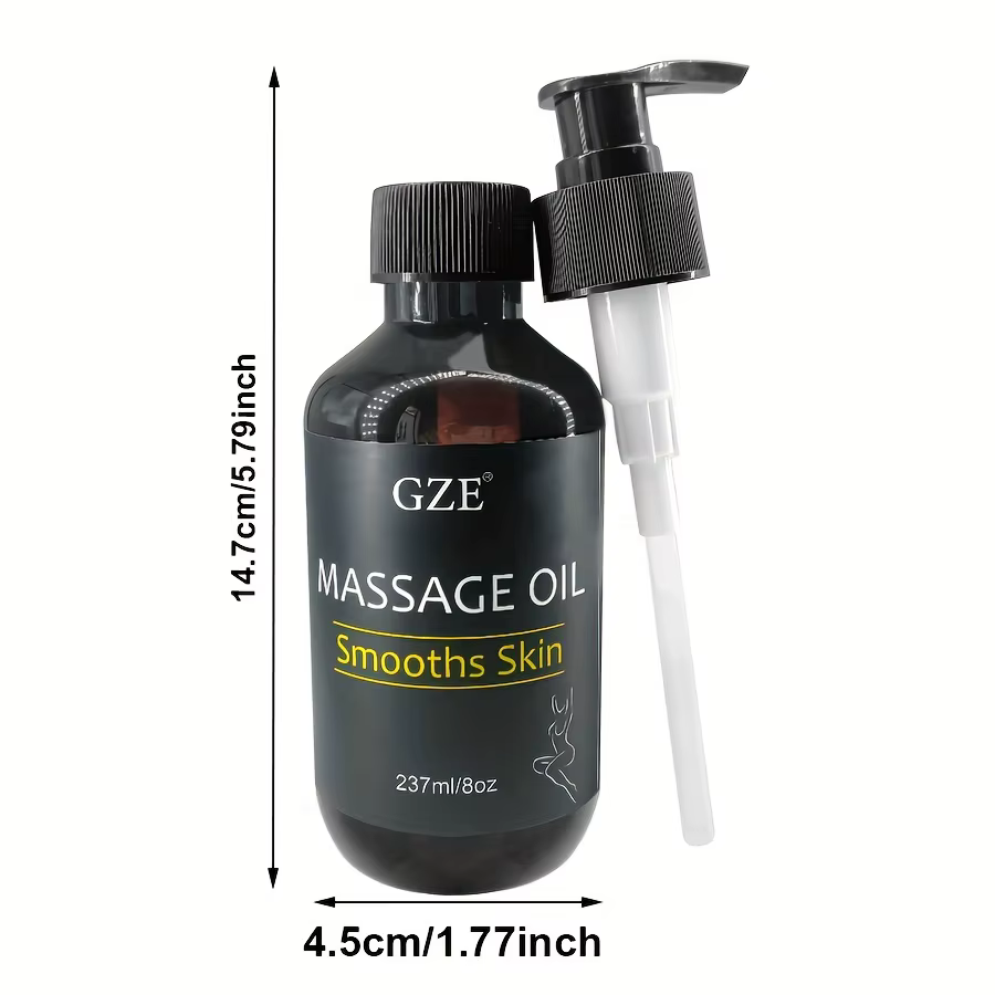 GZE corps lisse peau huile de Massage infusée de collagène et cellule de tige raffermissement de la
