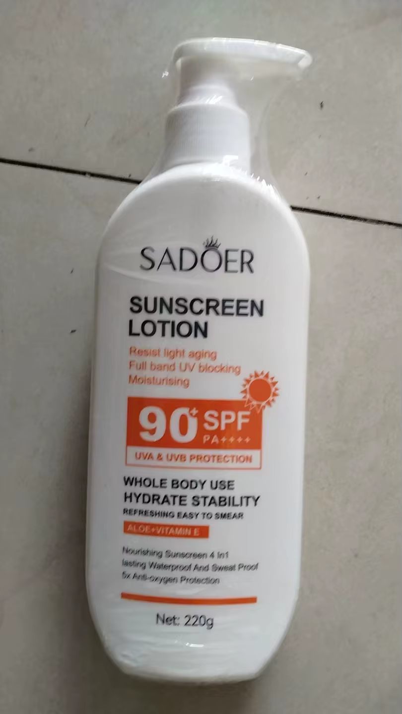 Crème solaire SPF90+, protection UV, crème solaire blanchissante, hydratante, blanchissante, crème s