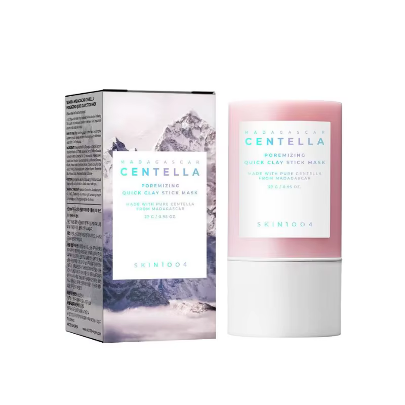 Masque en stick à l'argile Centella Poremizing pour le soin de la peau coréenne, hydratant, apaisant