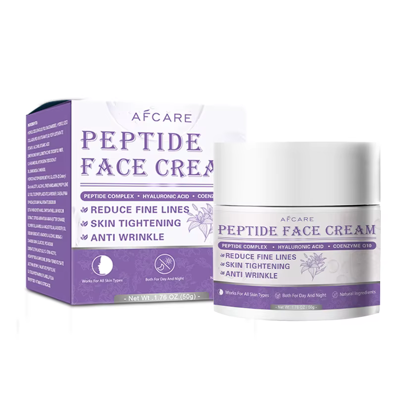 Crème hydratante anti-rides Afcare Peptide, crème pour le visage anti-âge à l'acide hyaluronique, cr