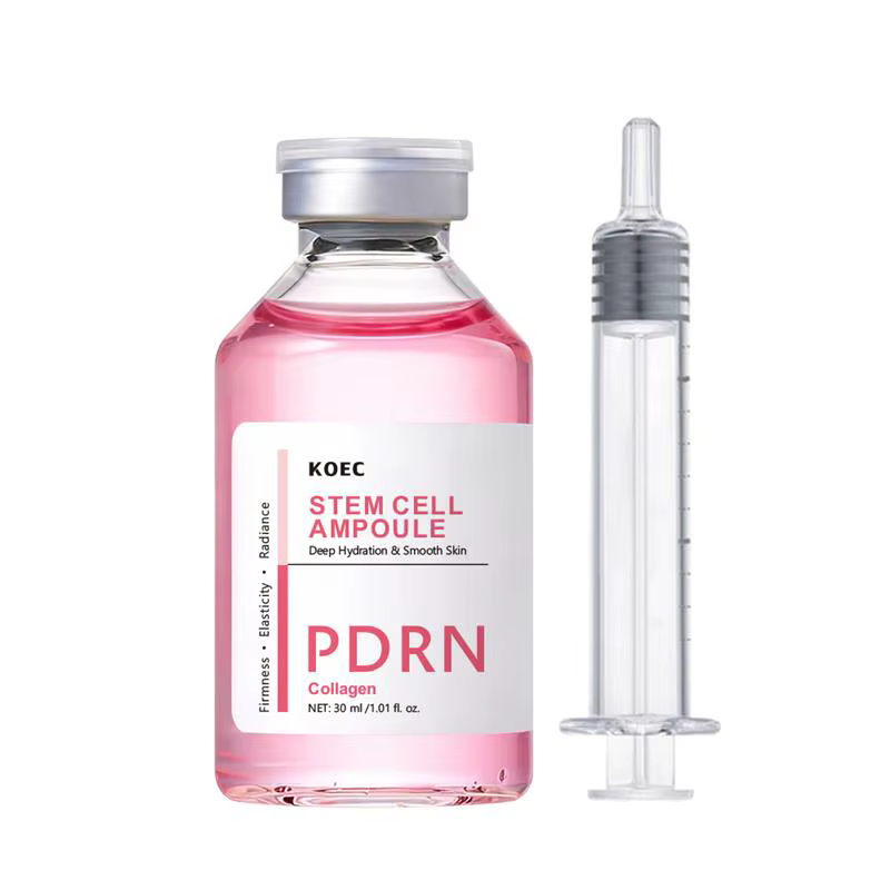 Essence d'ampoule de peptide de collagène de soie, sérum PDRN pour éclaircir le visage et lisser la
