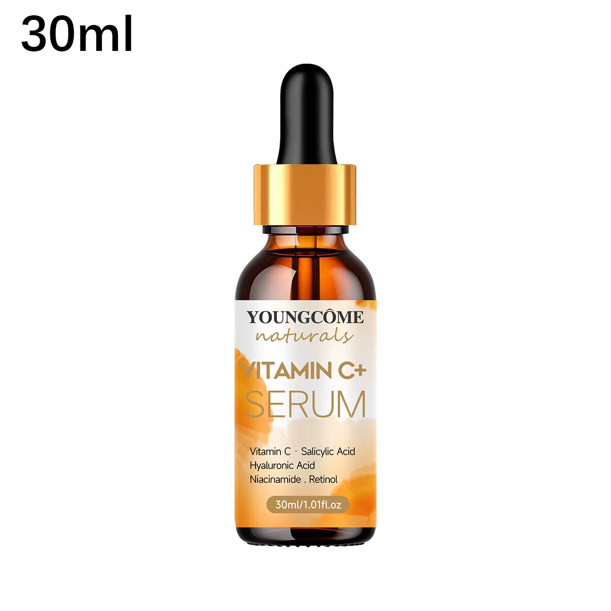 YOUNGCOcloser-Essence anti-âge pour le visage, contenant de la vitamine C, de l'acide hyaluronique e
