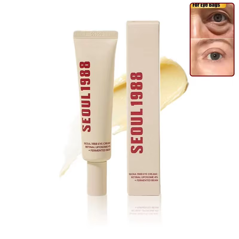 Coffret Sérum et Crème Yeux et Visage au Rétinol et Ginseng Seoul 1988 – Raffermissant, Hydratant, A