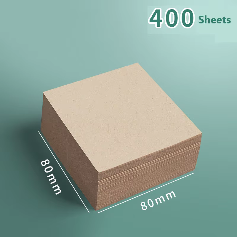 Papier brouillon pour examen, cahier de 500 feuilles, lignes horizontales, grilles vierges, papier d