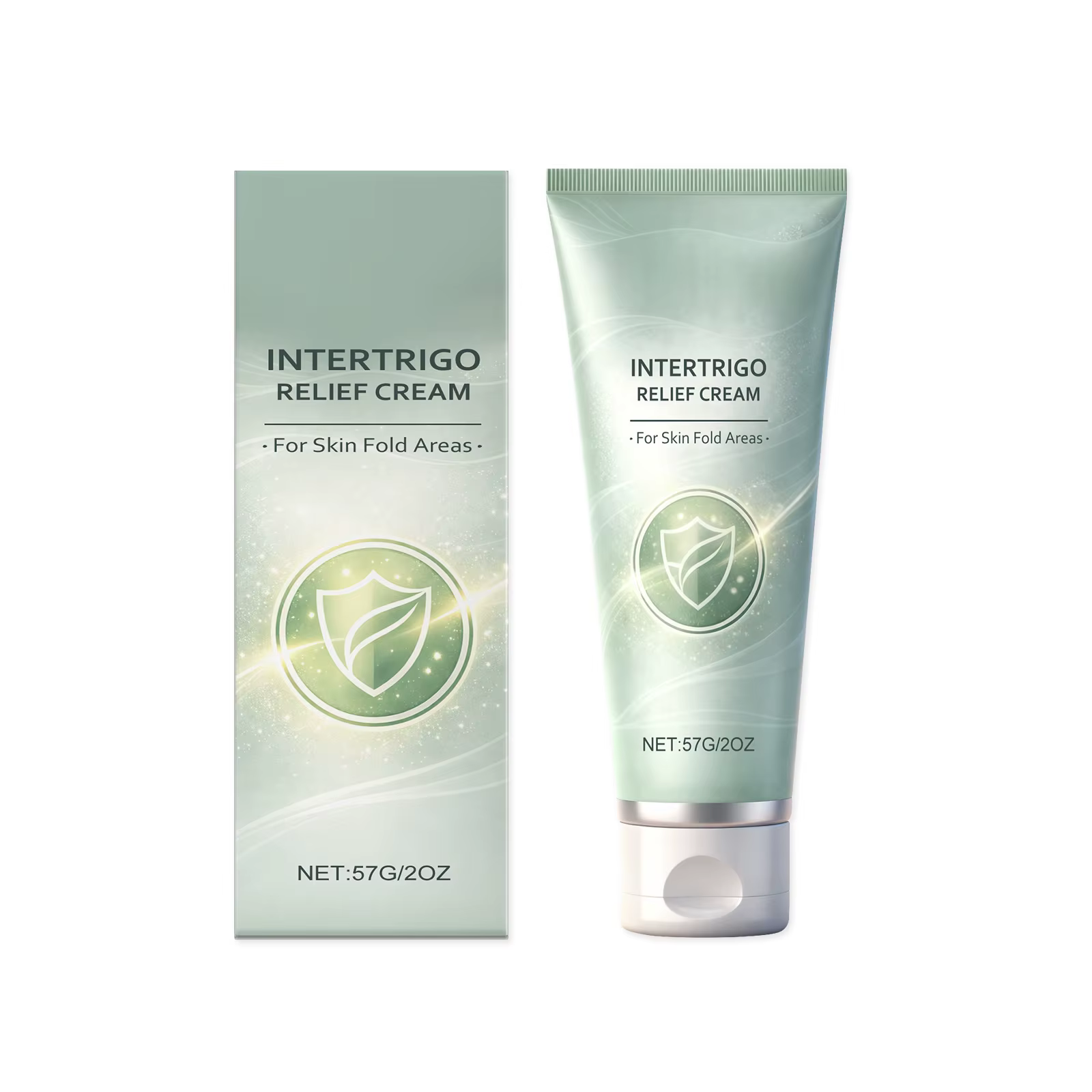 Crème Apaisante Intertrigo 57g/100g à l'Oxyde de Zinc et à l'Acide Undécylénique pour le Soin des Pl