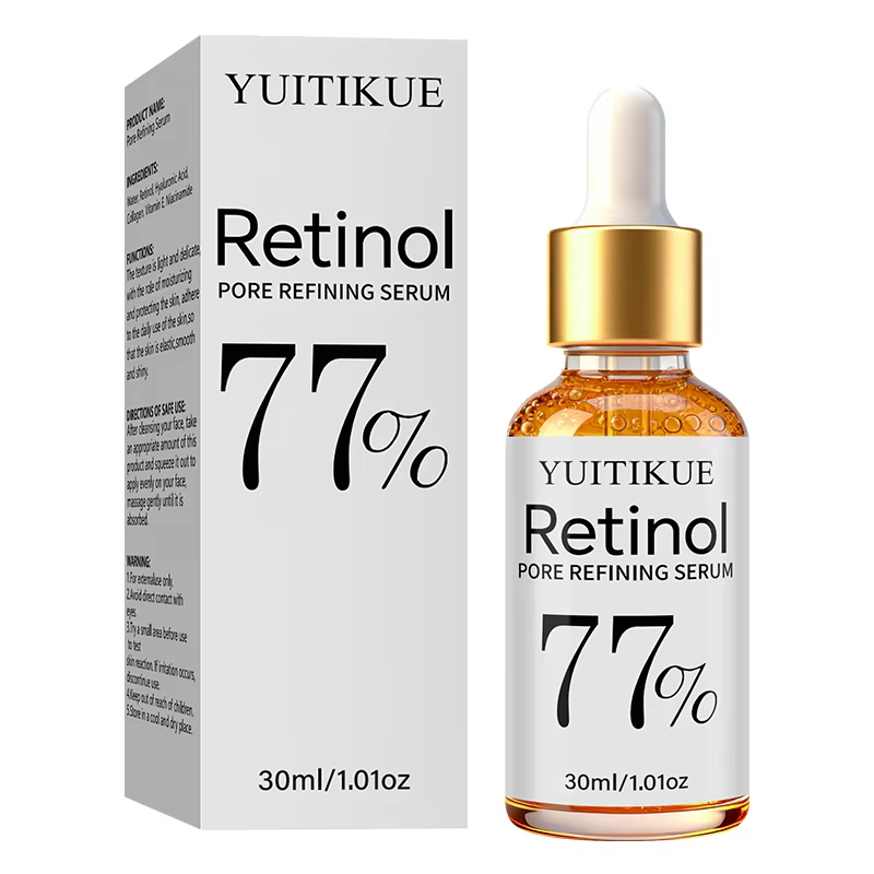 Sérum de raffinage des pores au rétinol, hydratant en profondeur, réduit les ridules, soulève et raf