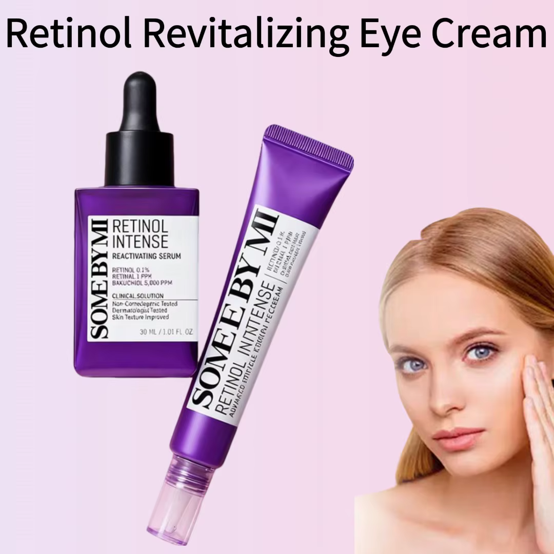 Crème pour les yeux revitalisante au rétinol 30 ml, hydratante, anti-âge, triple effet, sérum pour l