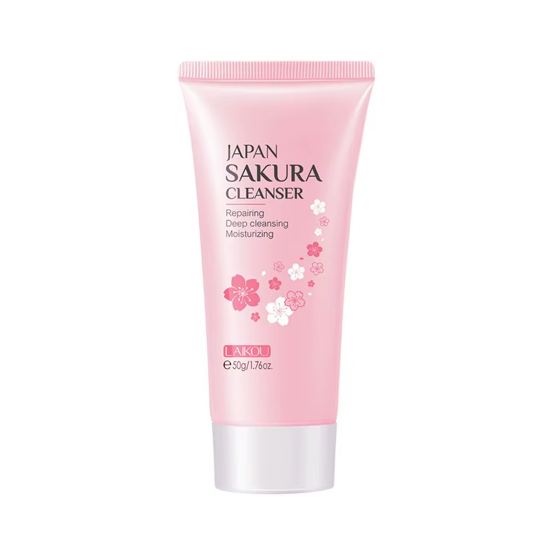Sakura nettoyant mousse riche nettoyage en profondeur enlever la graisse améliorer la crème de lavag